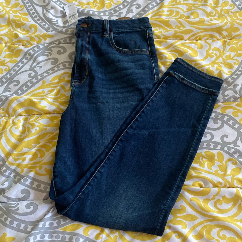 American eagle jeans super high rise 14 short